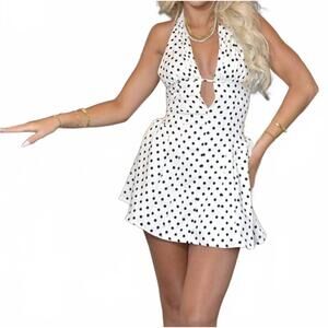 NEW BELLE D'AMOUR the marilyn dress in black & white